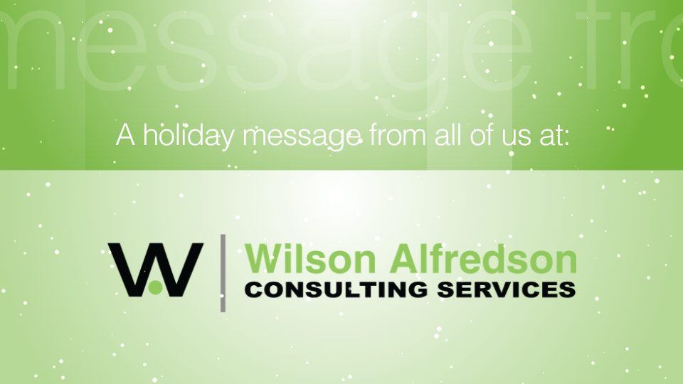 Cheerful Times: Photo & Text corporate holiday ecard design