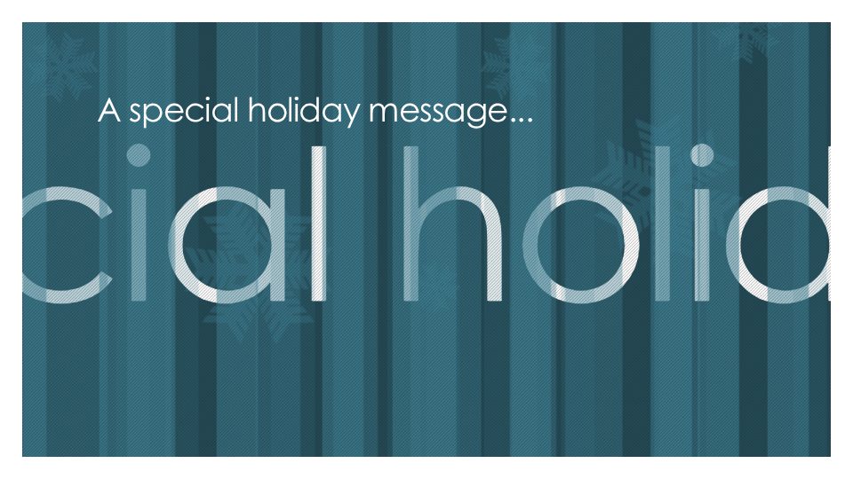 Smooth Jazz: Illustrated corporate holiday ecard design