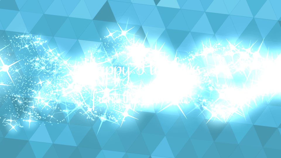 Sparkling Mosaics: Photo & Text corporate holiday ecard design