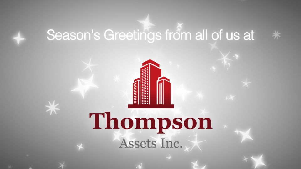 Winter Stars: Photo & Text corporate holiday ecard design
